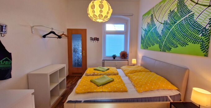 Gästewohnung Bahnhofstraße. 84 Waldheim, Schlafzimmer