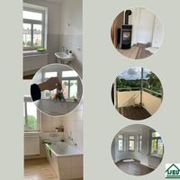 5 Zimmer einer Wohnung und Schlüssel